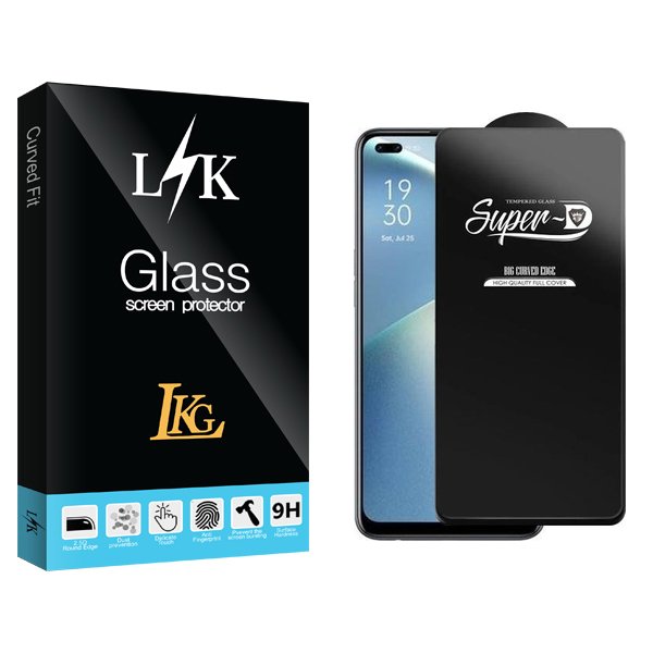 محافظ صفحه نمایش ال کا جی مدل LKK SuperD مناسب برای گوشی موبایل اوپو Reno4 F