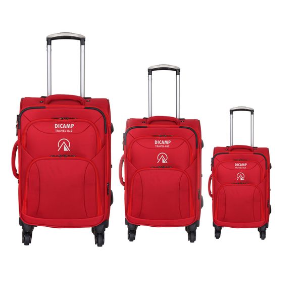 مجموعه سه عددی چمدان دیکمپ مدل TRAVEL-012