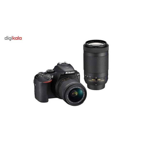 دوربین دیجیتال نیکون مدل D5600 به همراه لنز 18-55 و 70-300 میلی متر f/4.5-6.3G AF-P