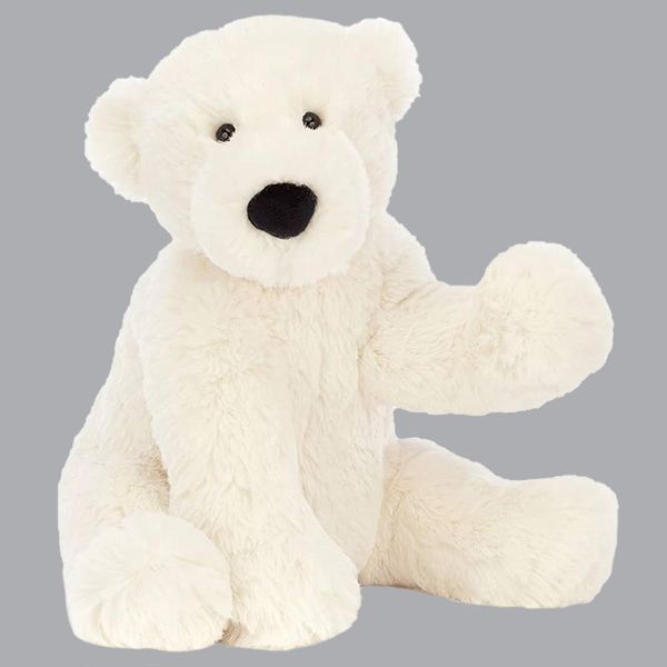 عروسک جلی کت طرح خرس قطبی مدل JellyCat Perry Polar Bear کد SZ12/936 ارتفاع 23 سانتی‌متر