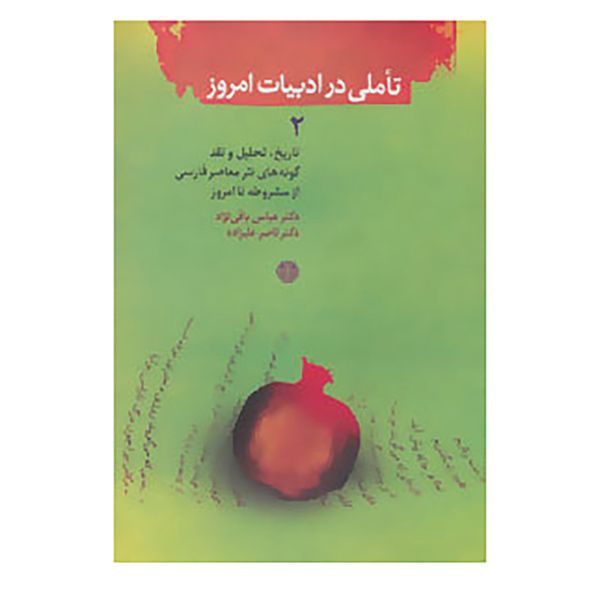 کتاب تاملی در ادبیات امروز 2 اثر عباس باقی نژاد،ناصر علیزاده