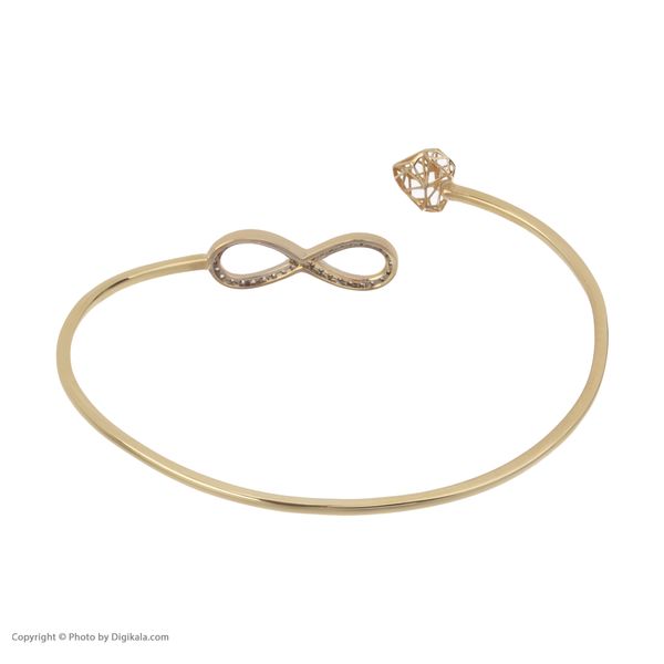 دستبند النگویی طلا 18 عیار زنانه قیراط مدل GH04