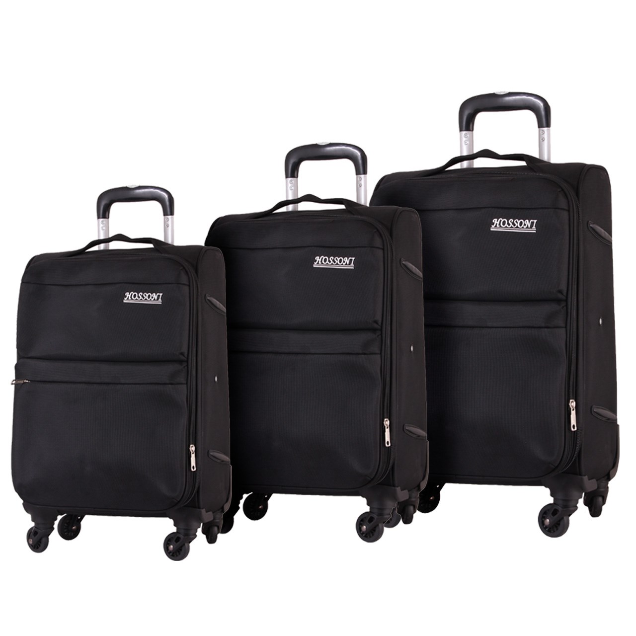 مجموعه سه عددی چمدان هوسنی مدل 1-8018