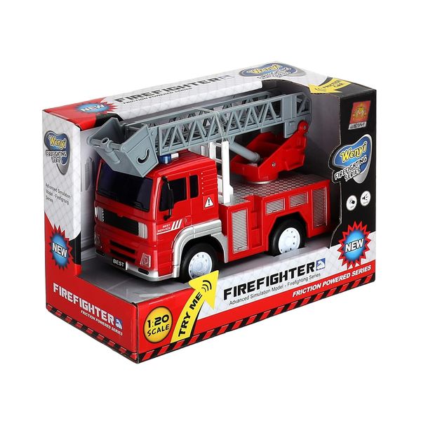 ماشین بازی مدل کامیون آتشنشانی کد 375
