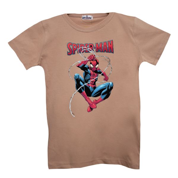 تی شرت آستین کوتاه پسرانه مدل مرد عنکبوتی کد 1