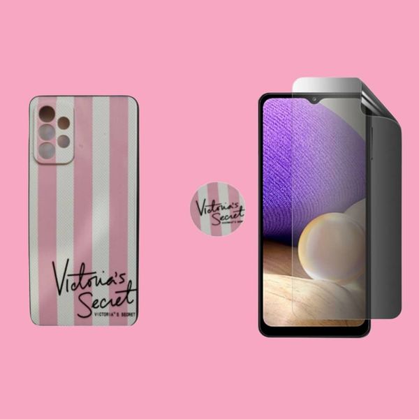 کاور گریفین مدل Victoria Secret Collection مناسب برای گوشی موبایل سامسونگ Galaxy A52 4G / A52 5G / A52S به همراه پاپ سوکت و محافظ صفحه نمایش 