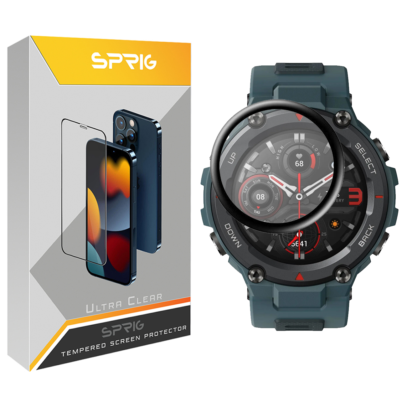 محافظ صفحه نمایش نانو اسپریگ مدل Pmma-SPG مناسب برای ساعت هوشمند امیزفیت T-Rex