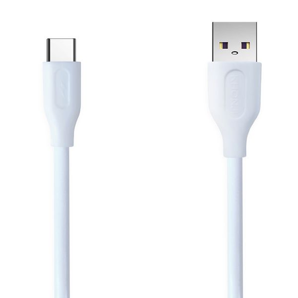 کابل تبدیل USB به USB-C مدل اکونومی 2028 طول 1 متر بسته 2 عددی