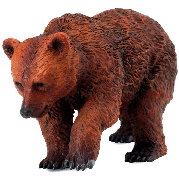 عروسک بچه خرس قهوه ای کالکتا کد 88561 سایز 1