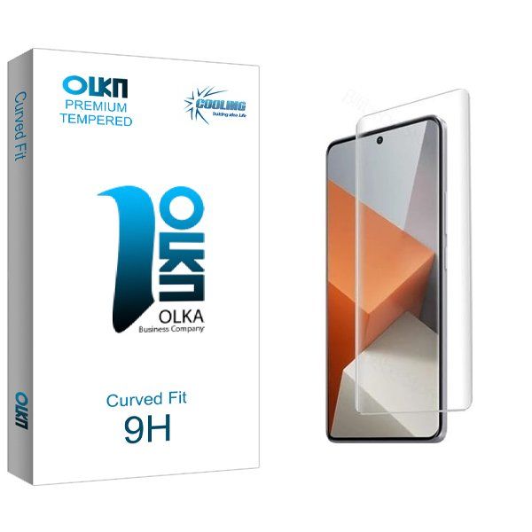محافظ صفحه نمایش کولینگ مدل Olka UV مناسب برای گوشی موبایل شیائومی Redmi note 13 Pro Plus 5G