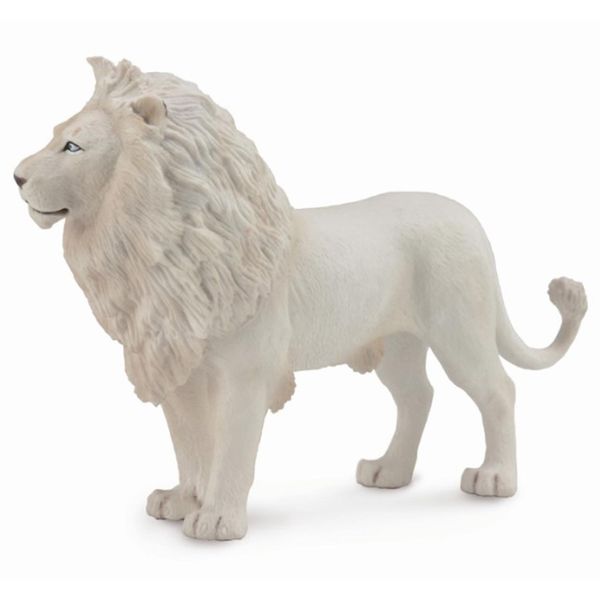 عروسک کالکتا مدل White Lion ارتفاع 14 سانتی متر