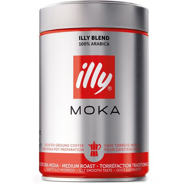 قوطی پودر قهوه‌ ایلی مدل Moka Medium Roast مقدار 250 گرم
