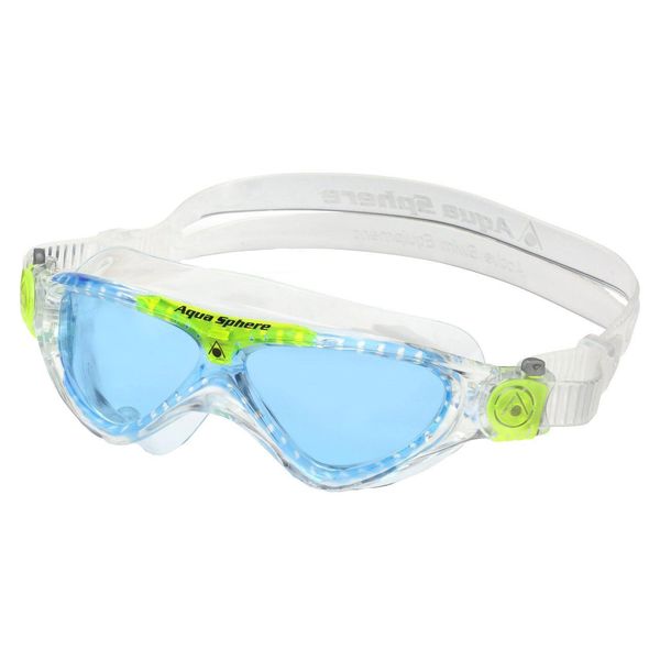 عینک شنای بچه گانه آکوا اسفیر مدل Vista JR لنز آبی