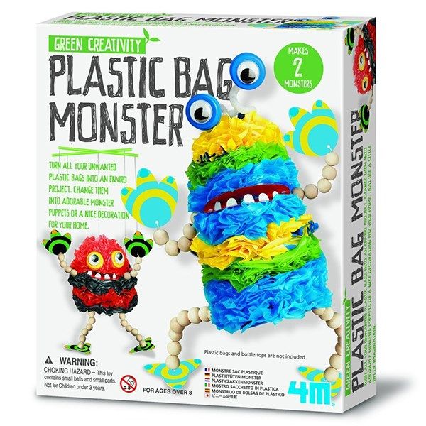 کیت آموزشی 4ام مدل Plastic Bag Monster 04580
