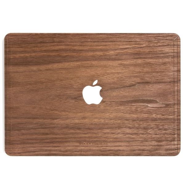 کاور چوبی وودسسوریز مدل Apple Logo مناسب برای مک بوک پرو رتینا 15 اینچی