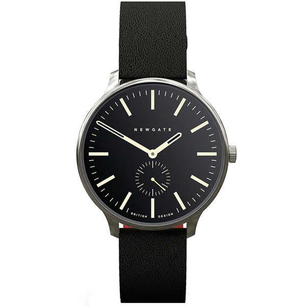 ساعت مچی عقربه ای نیوگیت مدل The Blip Reverse Dial Black Strap