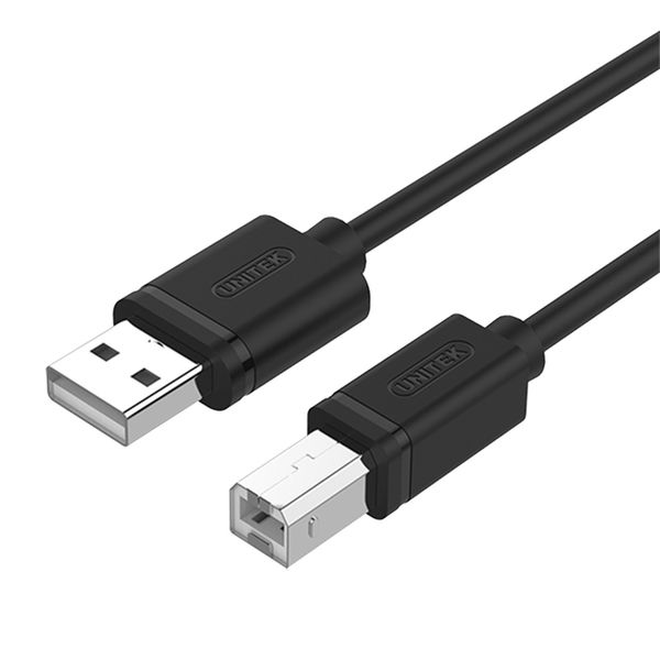 کابل USB پرینتر یونیتک مدل Y-C4001GBK طول 2 متر
