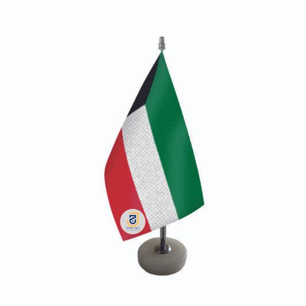 پرچم رومیزی جاویدان تندیس پرگاس مدل کویت کد 2