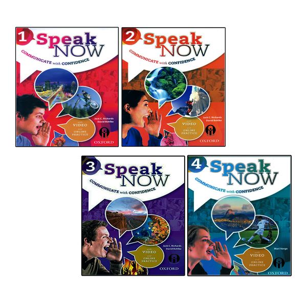 کتاب Speak Now اثر جمعی از نویسندگان انتشارات الوندپویان چهار جلدی 