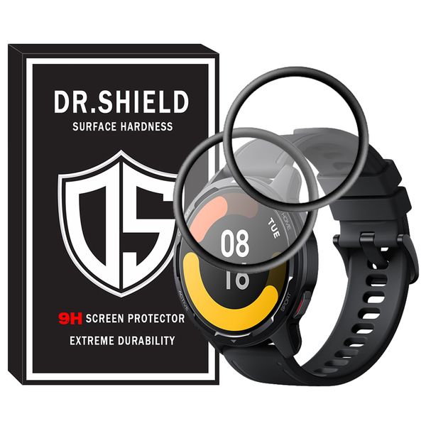 محافظ صفحه نمایش دکترشیلد مدل DR-PM مناسب برای ساعت هوشمند شیائومی Watch S1 active بسته دو عددی