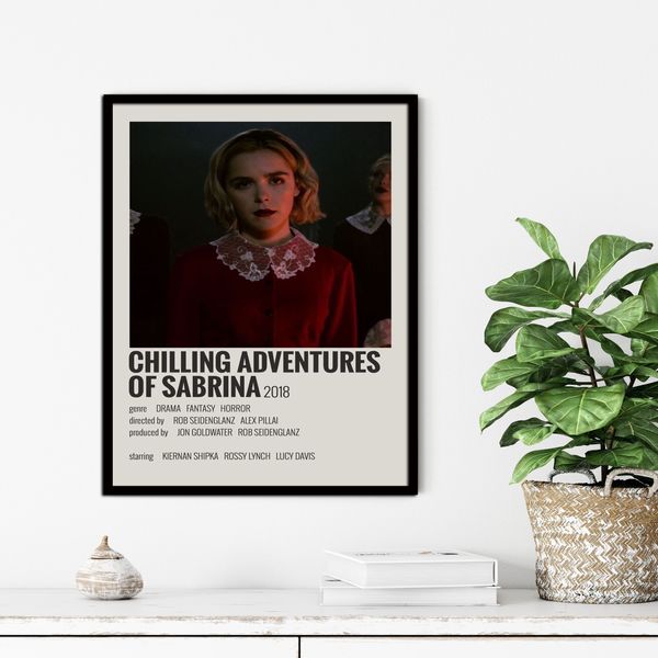 تابلو آتریسا طرح پوستر فیلم Chilling Adventures of Sabrina مدل ATM841