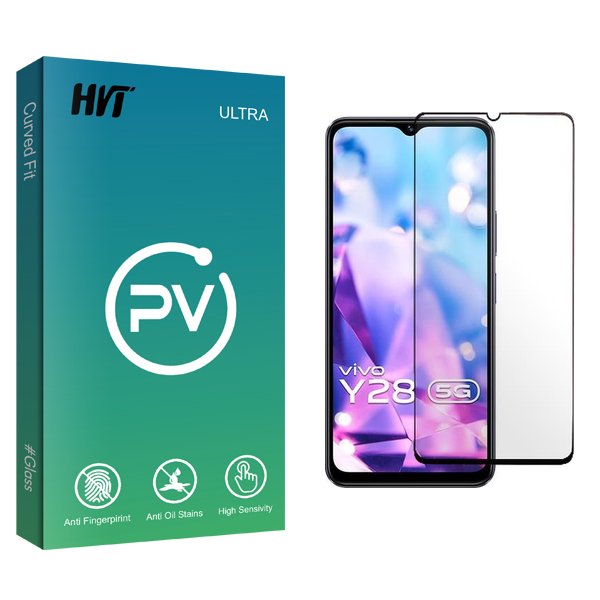 محافظ صفحه نمایش شیشه ای اچ وی تی مدل PV مناسب برای گوشی موبایل ویوو Y28