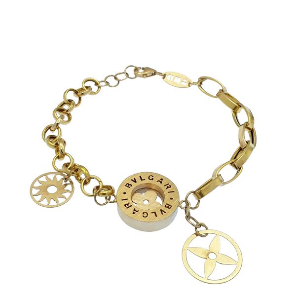 دستبند طلا 18 عیار زنانه طلاوجواهری احسان مدل 1EB1350