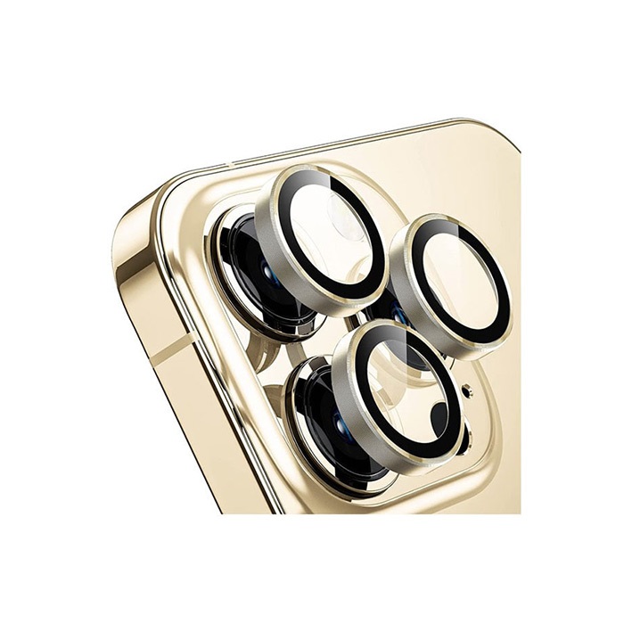 محافظ لنز دوربین مدل رینگی مناسب برای گوشی موبایل اپل iPhone 15 pro max 