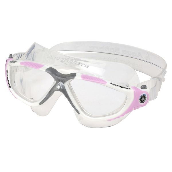 عینک شنای زنانه آکوا اسفیر مدل Vista لنز شفاف