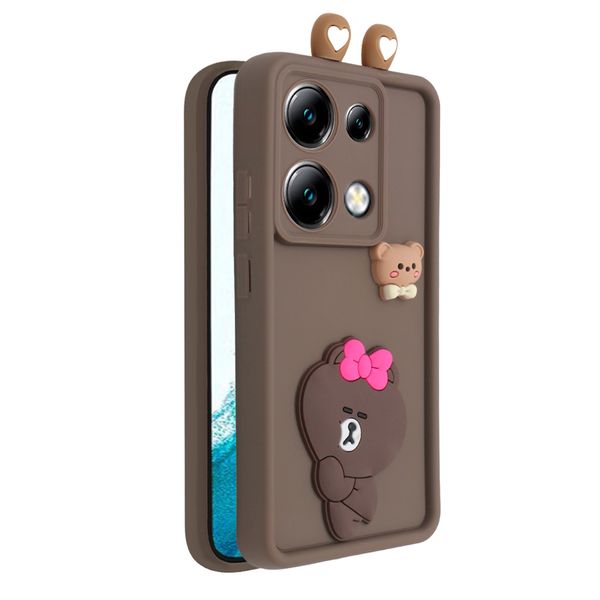     کاور مدل KittyBear مناسب برای گوشی موبایل شیائومی Poco X6 / Redmi Note 13 Pro 5G