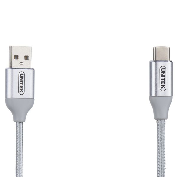 کابل تبدیل USB به USB-C یونیتک مدل Y-C4025ASL طول 1 متر