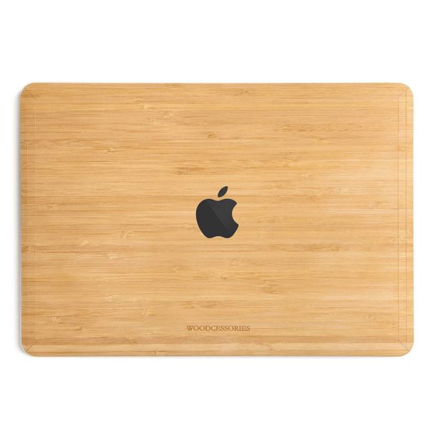 کاور چوبی وودسسوریز مدل Apple Logo مناسب برای مک بوک پرو/پرو تاچ بار 13 اینچی 2016