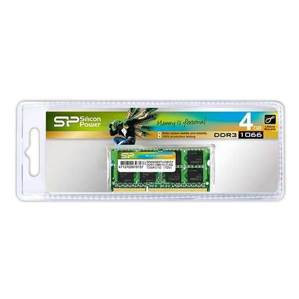 رم لپ‌تاپ سیلیکون پاور DDR3L 1600 ظرفیت 8 گیگابایت
