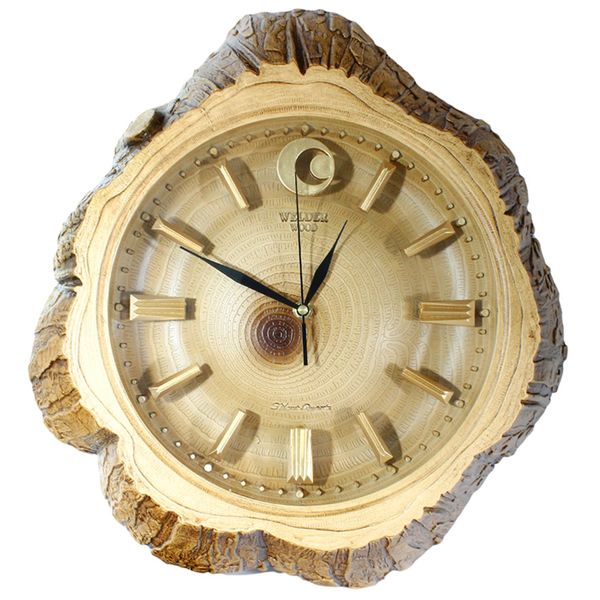 ساعت دیواری شیانچی طرح Wood Tree کد 10010075