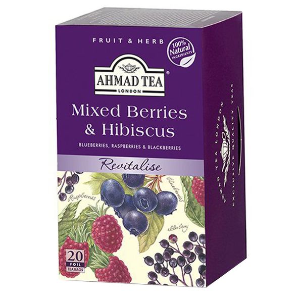 بسته دمنوش چای احمد مدل Mixed Berries And Hibiscus
