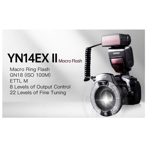 فلاش دوربین یونگنو مدل YN-14EX II