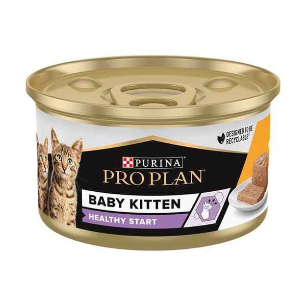 کنسرو غذای گربه پروپلن مدل Baby Kitten وزن 80 گرم