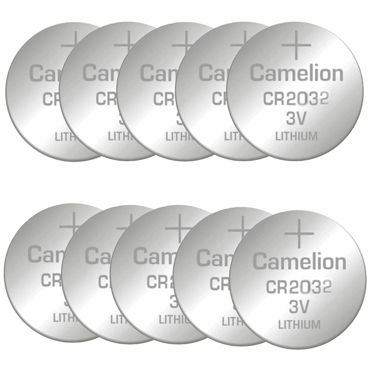 باتری سکه ای کملیون مدل CR2032 بسته 10 عددی