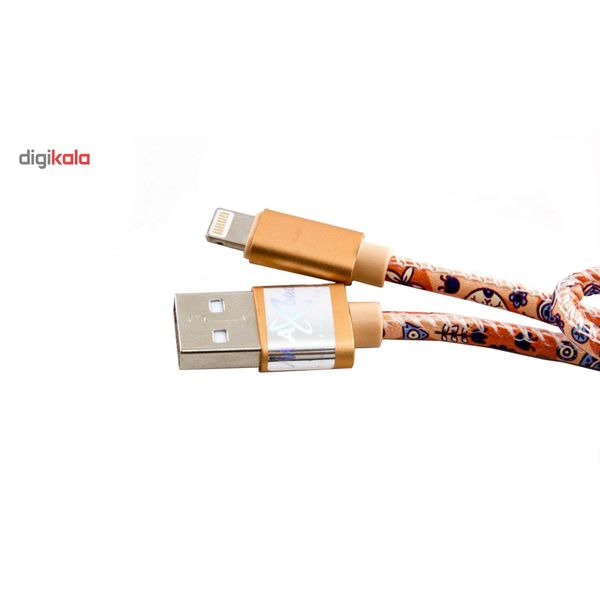 کابل تبدیل USB به لایتنینگ مکس تاچ مدل Mizoo به طول 1 متر