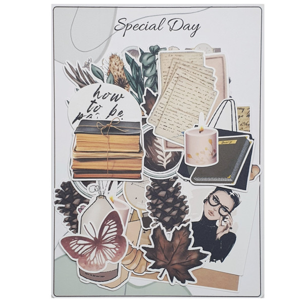 کارت پستال مدل روز ویژه اسکراپ بوک 
