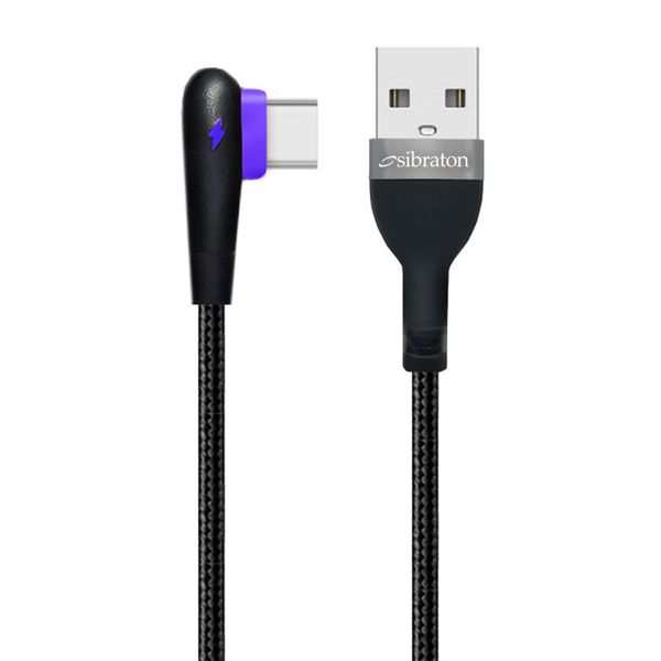 کابل تبدیل USB به USB-C سیبراتون مدل S445C طول 1 متر
