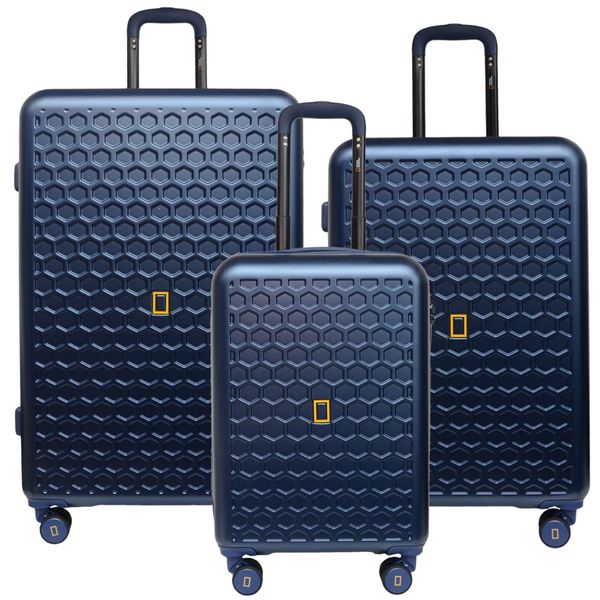 مجموعه سه عددی چمدان نشنال جئوگرافیک مدل SWIRL N218