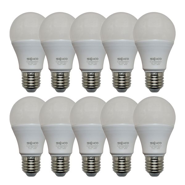 لامپ کم مصرف 9 وات سیدکو مدل Hob1 پایه E27 بسته 10 عددی
