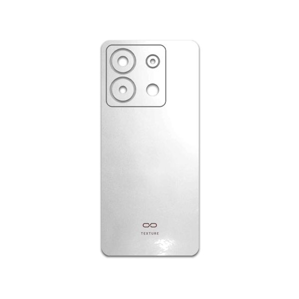 برچسب پوششی ماهوت مدل Metallic-White مناسب برای گوشی موبایل شیائومی Poco X6