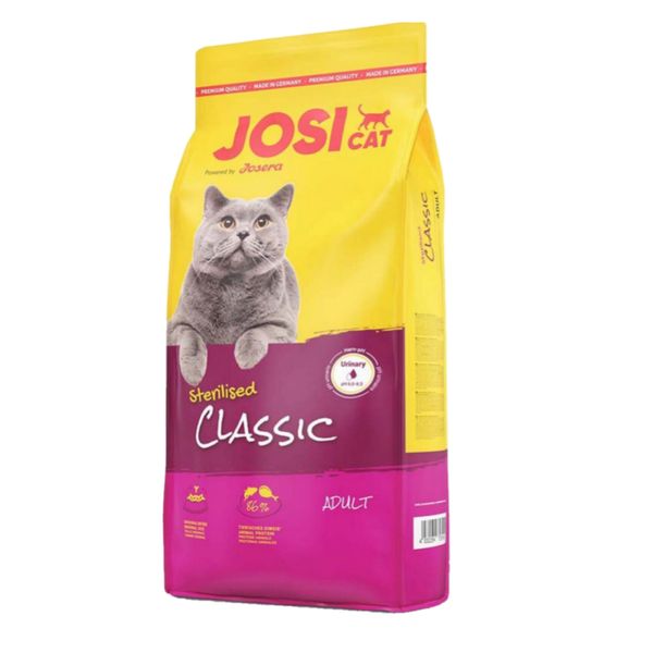 غذا خشک گربه بالغ جوسرا مدل Jossi claasic وزن 18 کیلوگرم