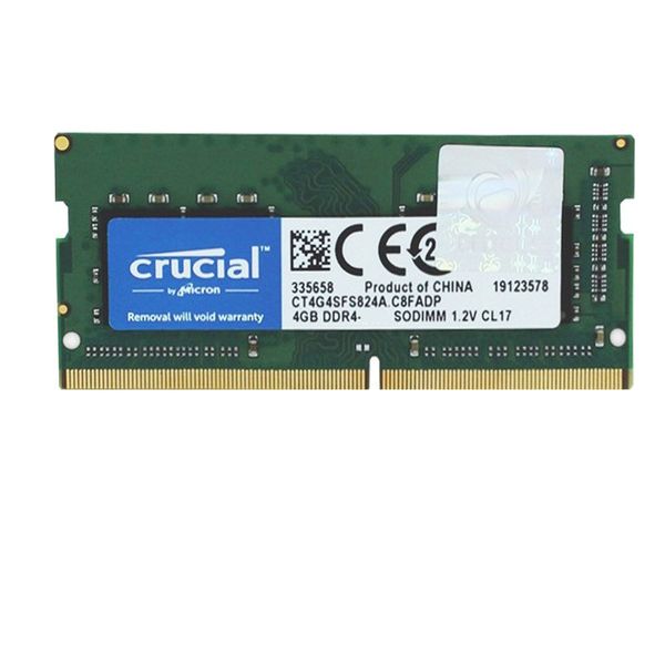 رم لپ تاپ  DDR4 تک کاناله 2666 مگاهرتز کروشیال مدل CL19 ظرفیت 4گیگابایت