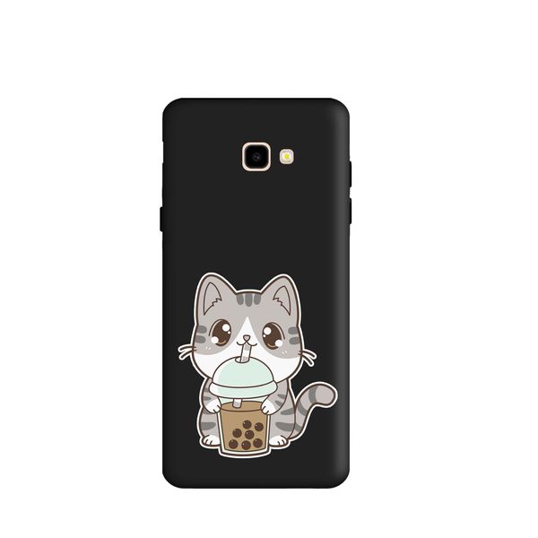 کاور قاب گارد طرح گربه اسموتی کد t10163 مناسب برای گوشی موبایل سامسونگ Galaxy J4 Plus / J4 Core
