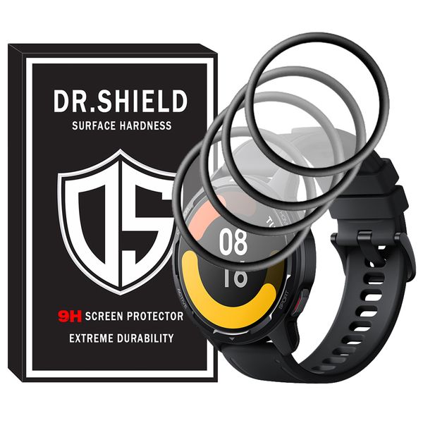 محافظ صفحه نمایش دکترشیلد مدل DR-PM مناسب برای ساعت هوشمند شیائومی Watch S1 active بسته چهار عددی