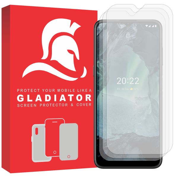  محافظ صفحه نمایش گلادیاتور مدل GLN3000 مناسب برای گوشی موبایل نوکیا G11 بسته سه عددی