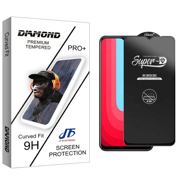 محافظ صفحه نمایش جی اف مدل Diamond Superd_ESD مناسب برای گوشی موبایل ویوو U20